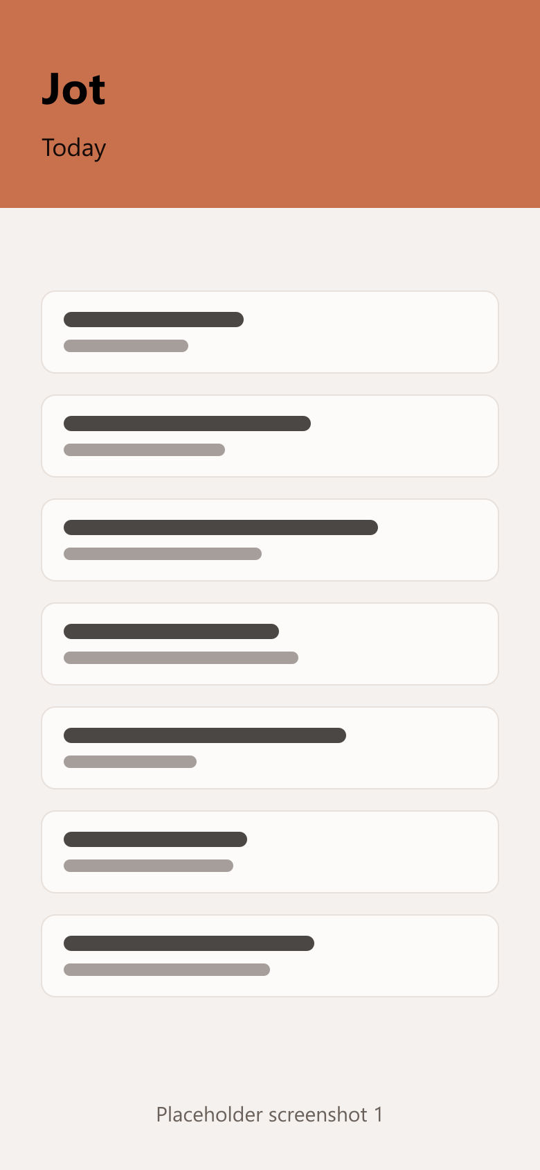 Jot screenshot 1 of 3