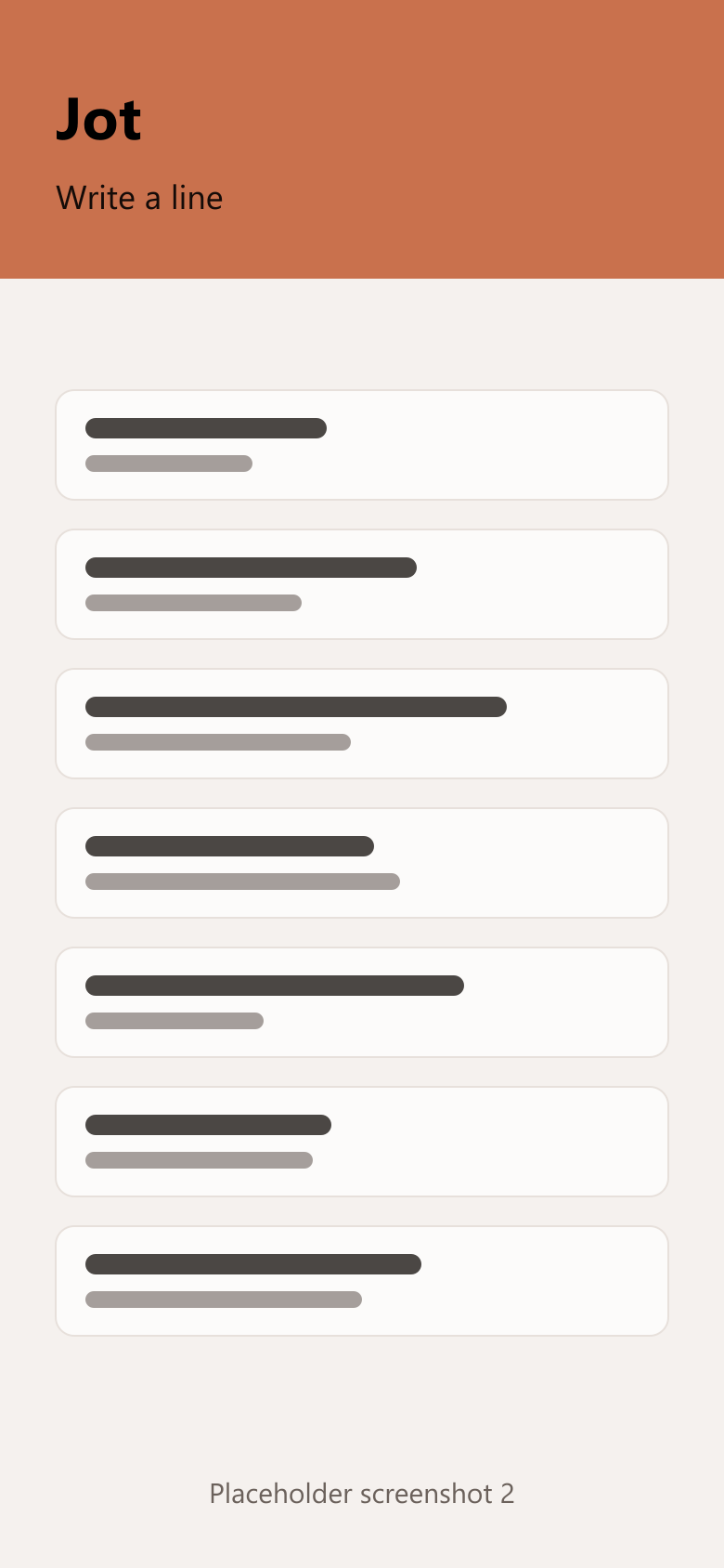 Jot screenshot 2 of 3